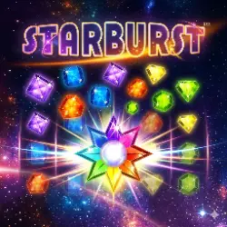 Starburst slot game at Rialto Casino for United Kingdom players